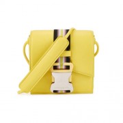 Christopher-Kane-Safety-Buckle-Mini-Bright-Yellow-Cross-Body-Bag-Front