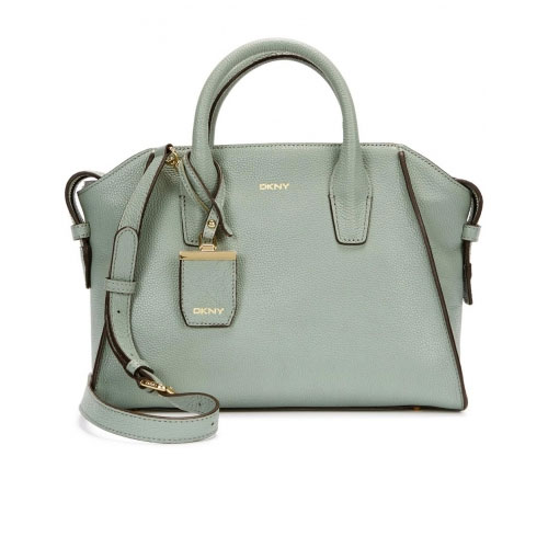 DKNY Chelsea Powder Blue Leather Tote