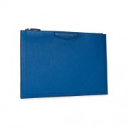Givenchy-Antigona-large-blue-leather-pouch-side