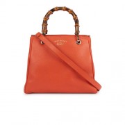 Gucci-Bamboo-Mini-Orange-Leather-Tote-Front